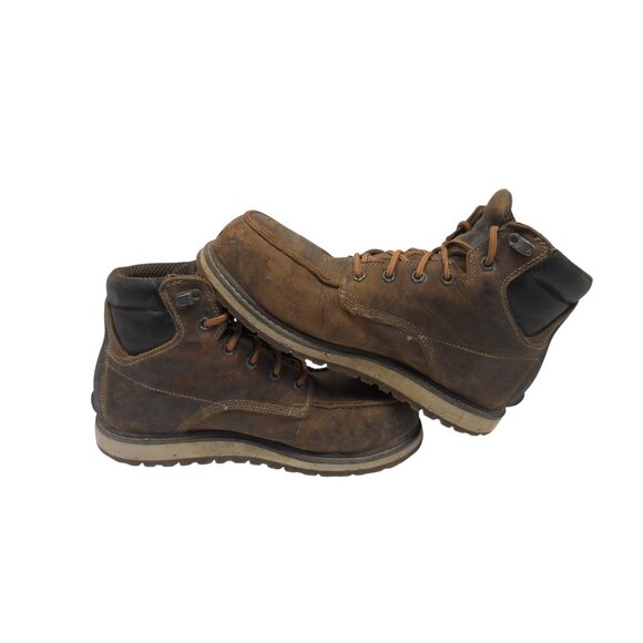 Timberland PRO Men's 6" Irvine ATCP Wedge Work Boots A5NFT Brown Size 9W - Picture 6 of 8